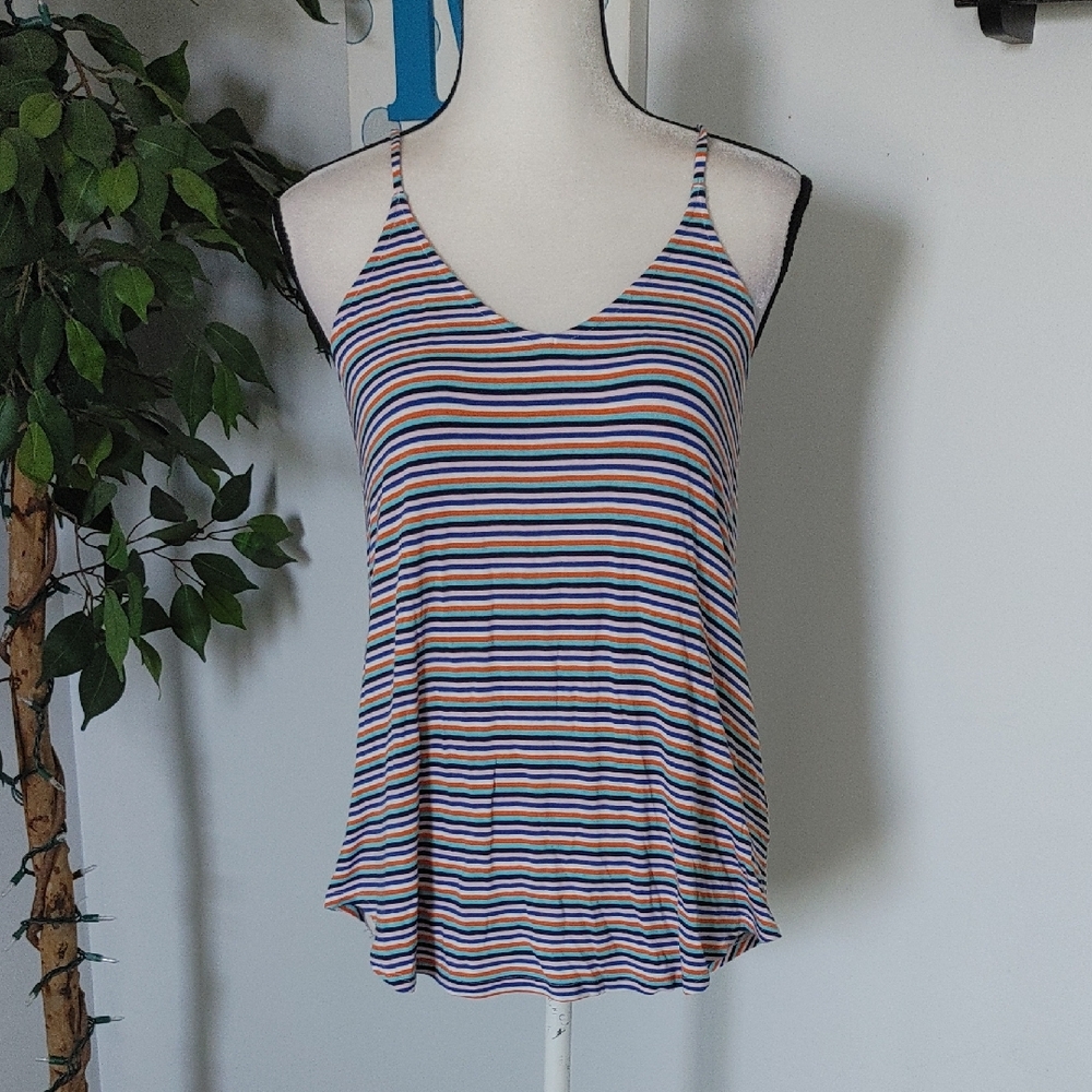 So Striped Sporty Tank M